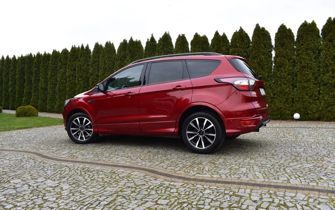 Ford Kuga cena 73500 przebieg: 125321, rok produkcji 2018 z Barcin małe 781
